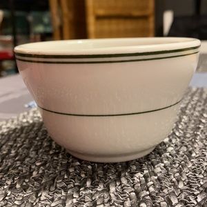 Vintage Sterling East Liverpool Dinnerware China, Green Lines, Classic A…